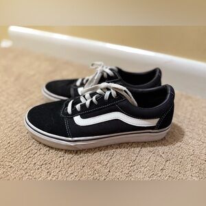 Vans Black and White Old Skool Sneakers